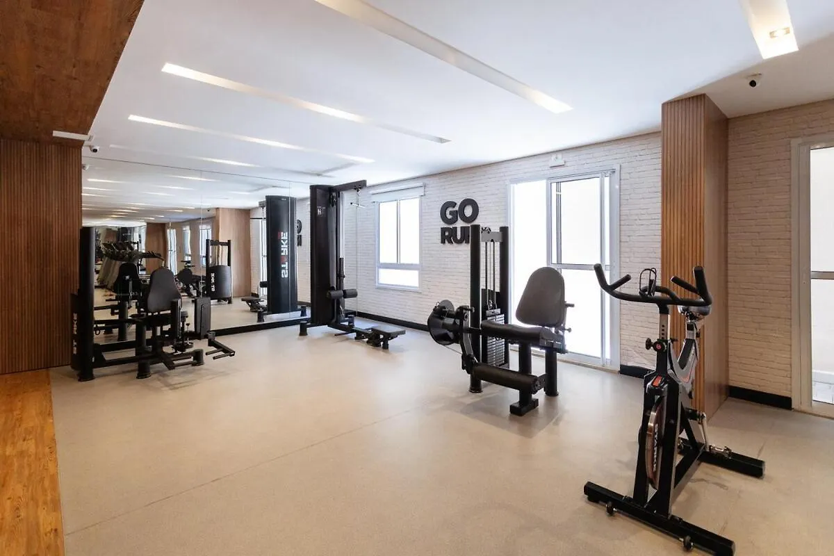 Lägenhet Blue Elegance 1 - Apartamento Aconchegante Na Bela Vista São Paulo