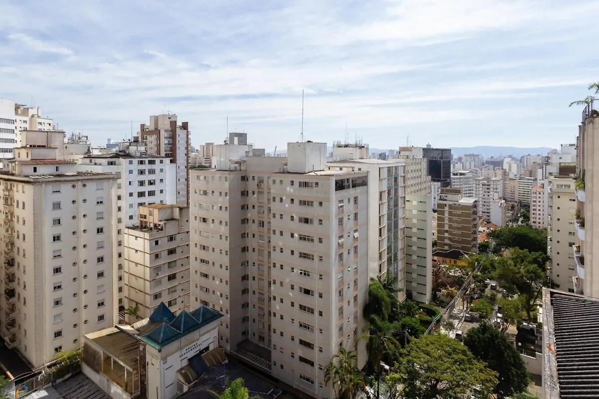 Blue Elegance 1 - Apartamento Aconchegante Na Bela Vista São Paulo Lägenhet