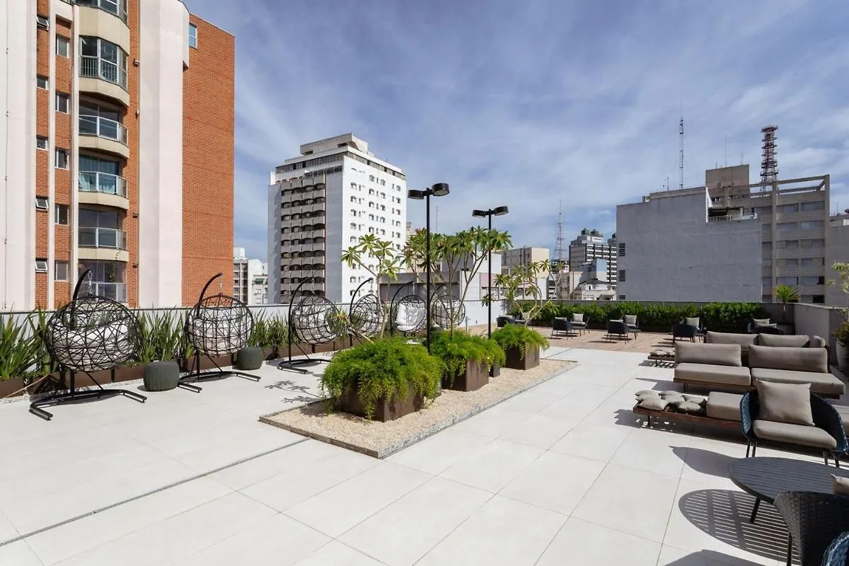 Blue Elegance 1 - Apartamento Aconchegante Na Bela Vista São Paulo