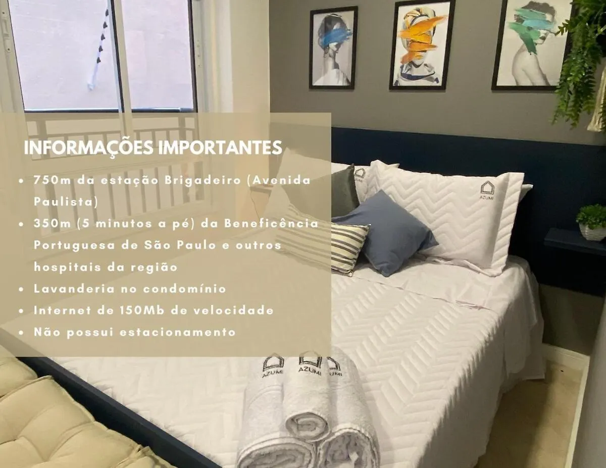 Blue Elegance 1 - Apartamento Aconchegante Na Bela Vista São Paulo 0*,