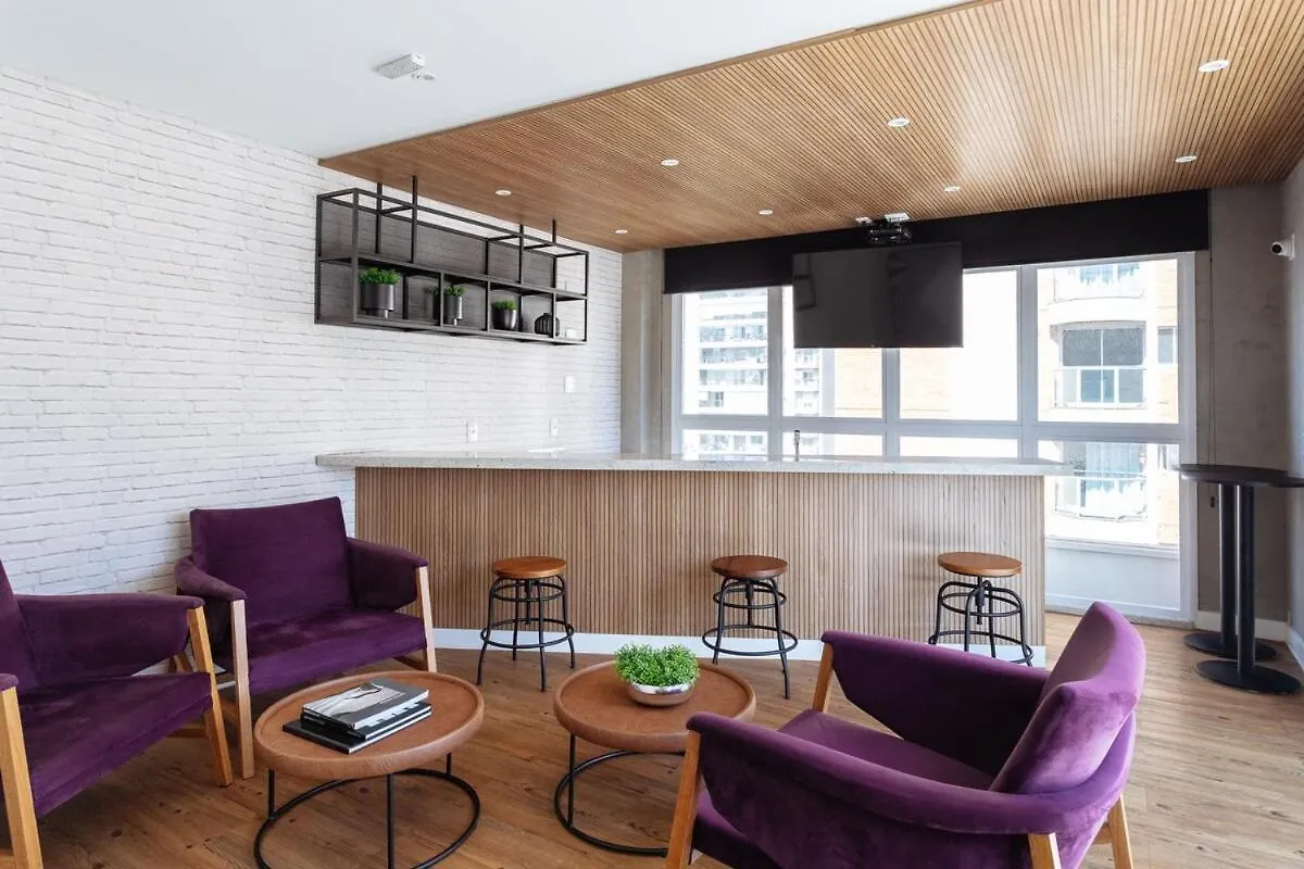 Blue Elegance 1 - Apartamento Aconchegante Na Bela Vista São Paulo